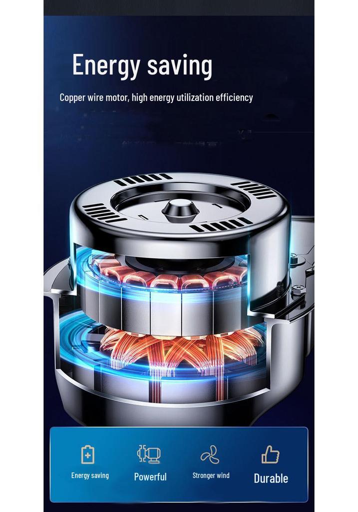 High-Power Industrial Floor Fan for Home and Site Use – Large Air Volume
