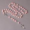 Disponibile: Collana Rosario con Perle di Vetro e Croce