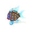 Colorful Tropical Fish Mini Figurines Cute Tiny Sea Animal Glass Craft Ornaments Collection Home Aquarium Decoration Accessories