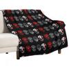 Devils Night Masks Throw Blanket Fade Resistant Durable Throw Blanket
