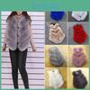 Stylish Women's Faux Fur Waistcoat Gilet Winter Warmer Vest Jacket In Plus Sizes