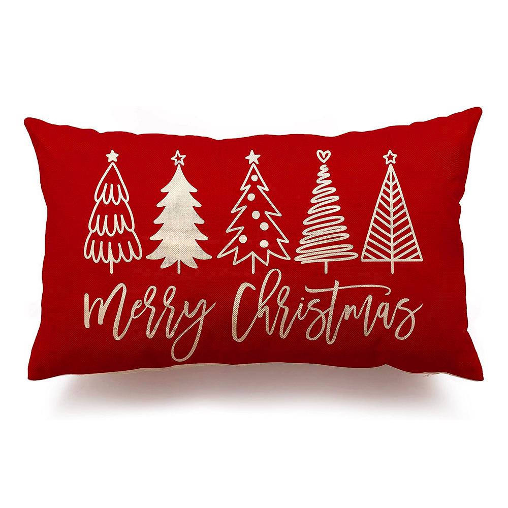 30x50 см Веселого Рождества Декоративная наволочка Льняная наволочка Рождественские украшения Домашний декор Чехол для подушки для дивана 980₽