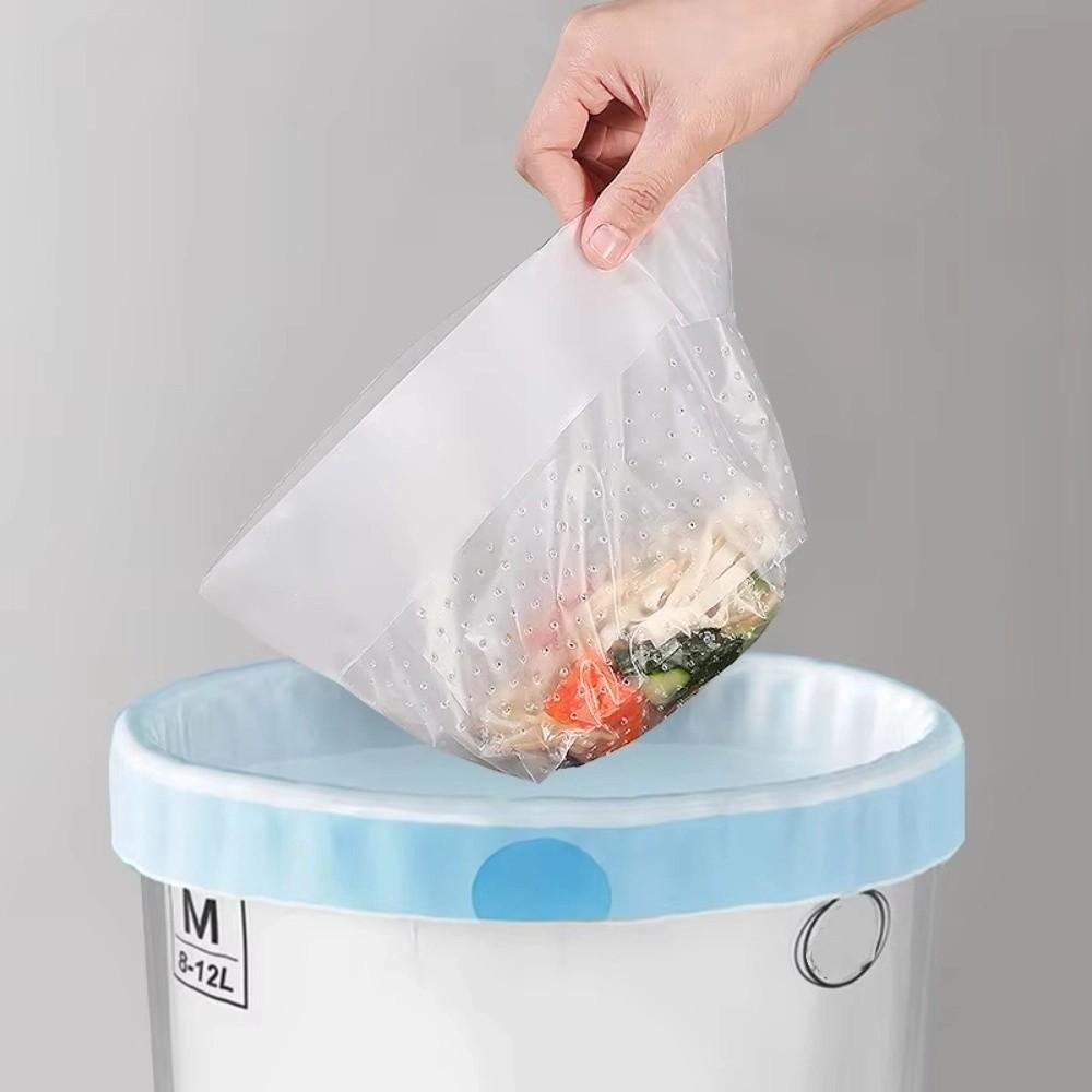 120PCS Stand-Up Design Disposable Waste Bags Anti-Clogging Sink Strainer Bag  Food Waste Disposal