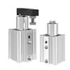 90 Degrees Angle Cylinder Clamping Bore 32mm 40mm Pneumatic Air Cylinders MKB25/32-10R/20L/30R Swings Back