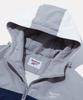 Reebok Sporty Colorblock Padded Jacket - Light Gray