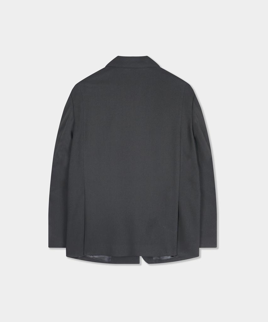 Birbante [Birbante] Layered Setup Blazer Jacket - Grey