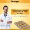 Multani Kuka Tulsi Ginger Herbal Lozenges (8x6-Strip) Breath Freshening Drops Travel Friendly
