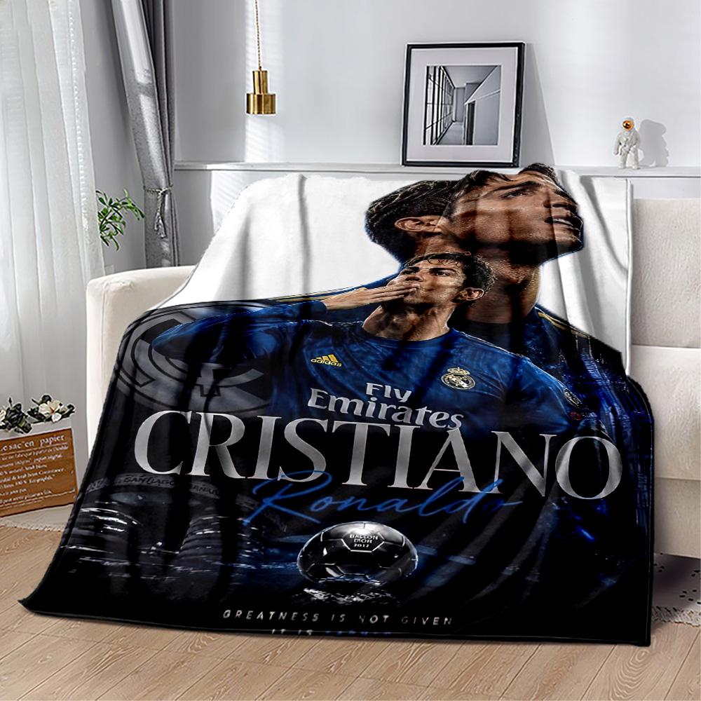 Cristiano Ronaldo Blanket Soft Cozy Great For Bedding Chair Office For All Occasions Warmthful Decor Suitable For Gifting Relatives And Friends