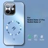 For Redmi Note 17/17 Pro Case New AG Matte Lightning Magnetic PC-TPU Cover For Redmi Note 17 Pro Shockproof Bumper Funda