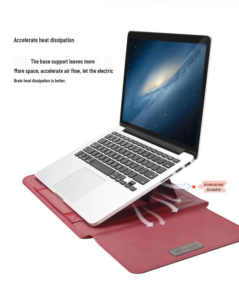14-Inch MacBook Stand Protective Case & Lightweight Inner Sleeve Bag