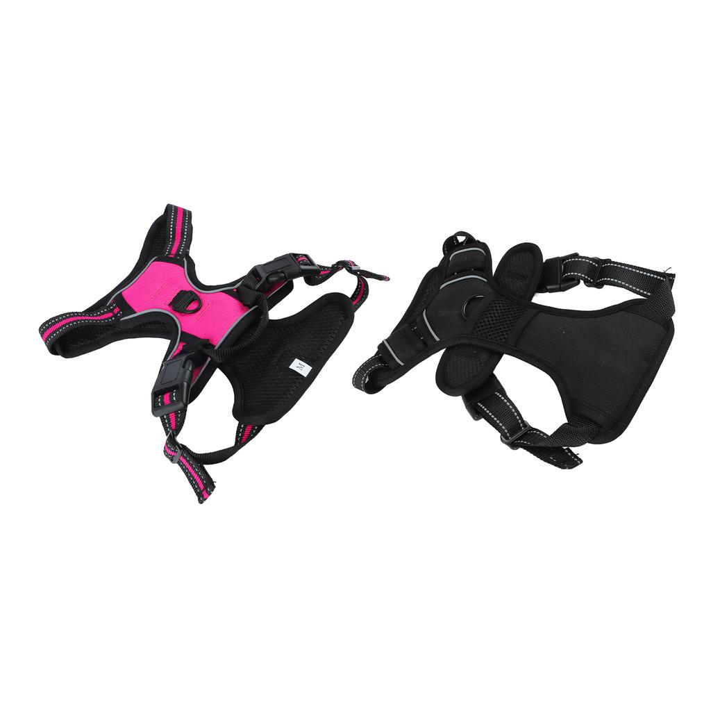 Dog Harness Comfortable Dog Harness Vest Adjustable Breathable Reflective Tear Resistant for Pet Supplies for 16.5-38.6lb Dog