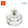 Non-Toxic 763Pcs/Lot 20482 Round 1 X 1 With Bar And Pin Block Moc Color Accessories Compatible With Brick Diy Children Toy Assembly