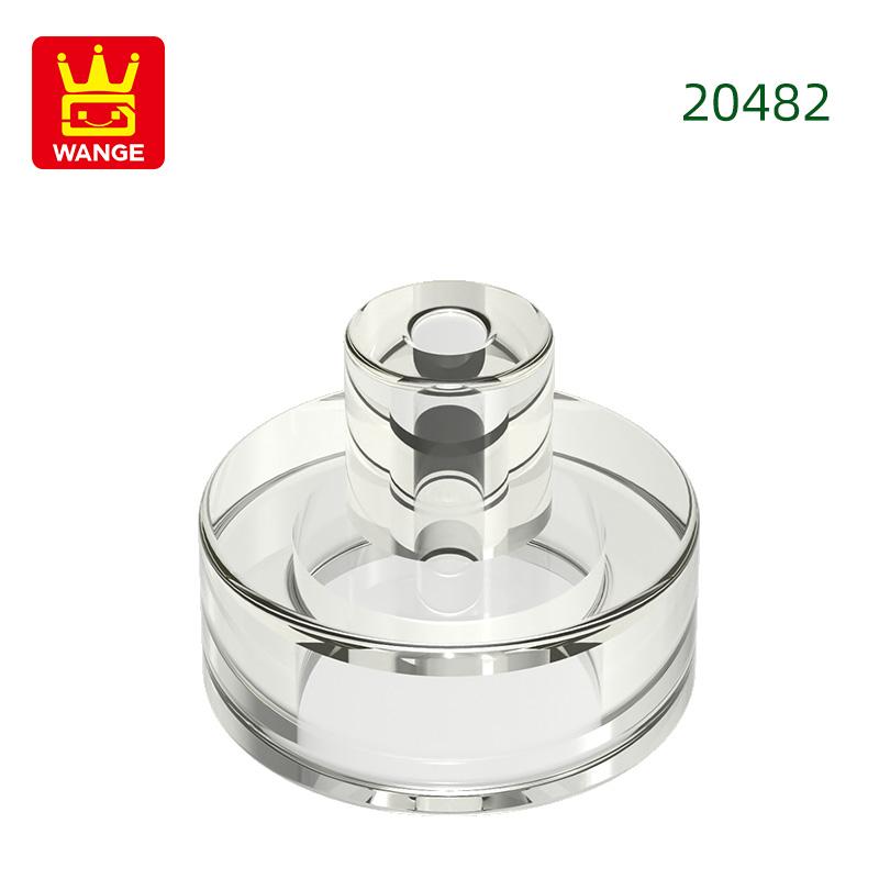 Non-Toxic 763Pcs/Lot 20482 Round 1 X 1 With Bar And Pin Block Moc Color Accessories Compatible With Brick Diy Children Toy Assembly