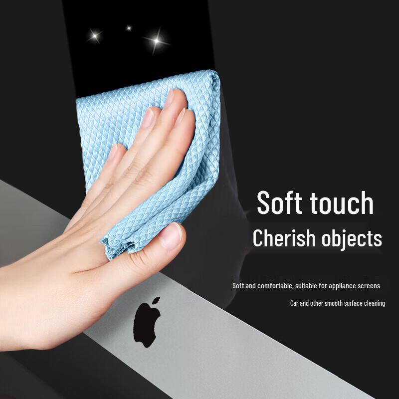 MARYYA Fish Scale Cleaning Cloth for Glass and Mirrors
