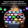 New M99 5G Cellular Version Smartwatch 2.4inch Amoled Larger Screen Android Smart Watch with Rotary Camera Sim Card Slot WIFI