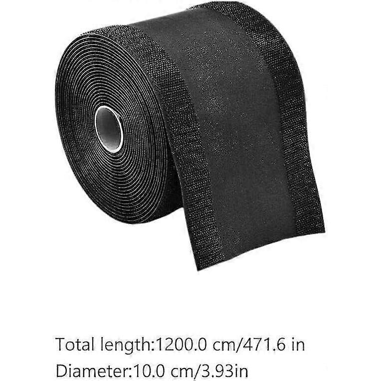 Floor Cable Cover, Black Flexible Reusable Grip Cable Protector Cord Cover Protect Cords Cable Hider - DD