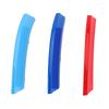 Artudatech Tri-Colour Front Grille Grill Cover Strips Clip Trim For BMW X5 2008-2013 Car Accessories