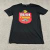 Bush Chook Beer T-Shirt Central Hotel Leonora Graphic T-Shirt M Black Australian