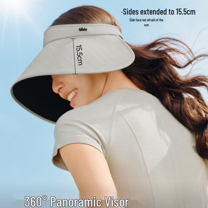Beneunder BM563 Wide Brim UV Protection Sun Visor Hat