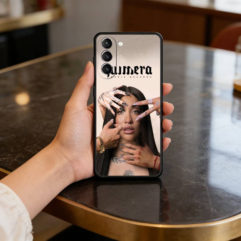 S-Singer M-Maria B-Becerra Case for Samsung Galaxy S21 S25 FE S24 S23 Ultra S20 S9 S22 Plus S10 TPU Cover