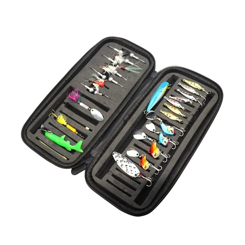 Multi Functional Double-sided Lure Fishing Gear Storage Bag, Pressure Resistant Shell, Universal for Freshwater Sea Fishing