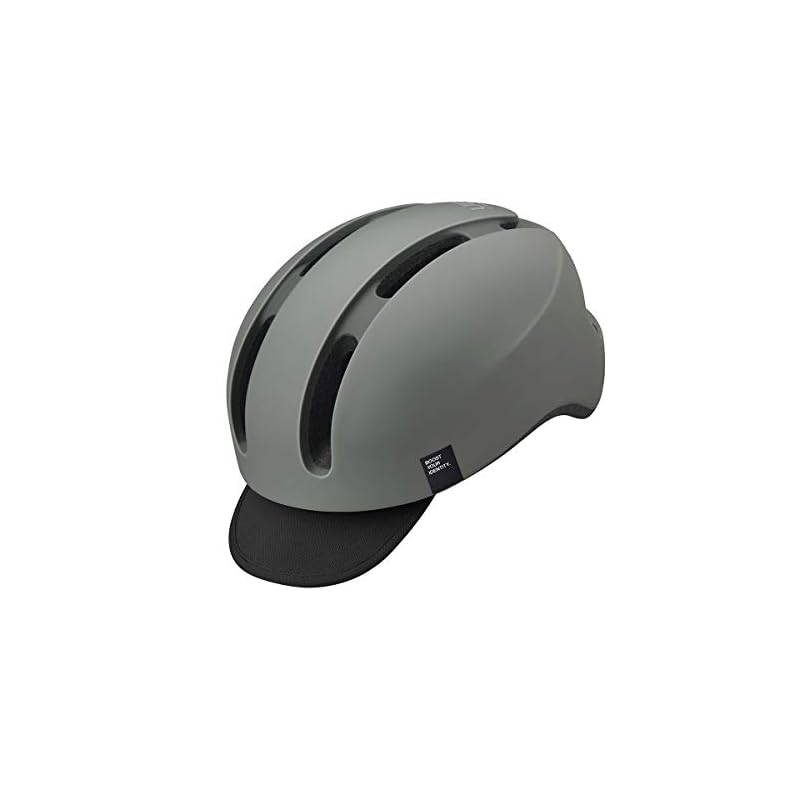 KABUTO Bicycle Helmet Canvas Urban M/L (57-59cm) Matte Gray JCF Recommended