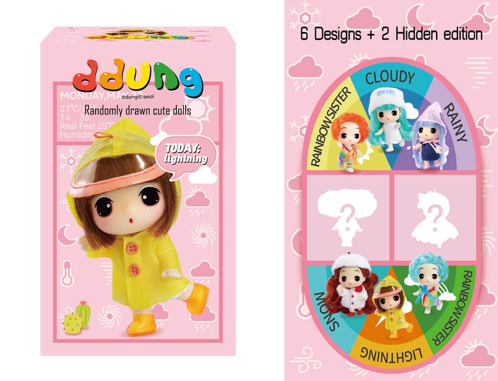 Doyusha ddung Weather doll box set (Dune) 6-piece SM-005
