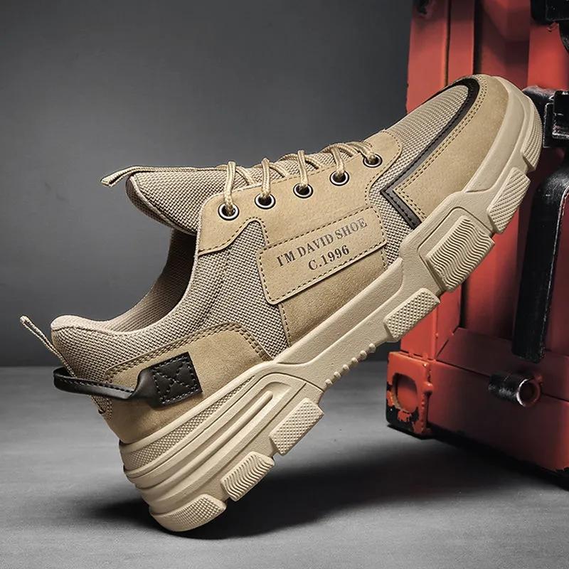 Pánské lehké voděodolné protiskluzové tenisky Outdoorové letní prodyšné ležérní běžecké boty Vysoké kvality turistické boty