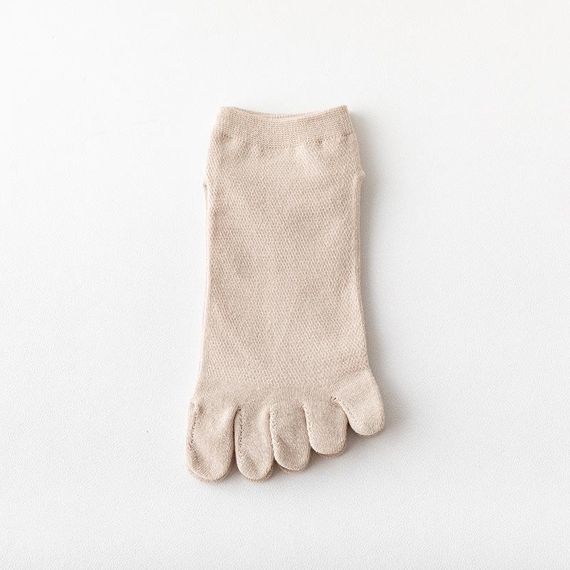 

Мужские весенние носки до середины икры с пятью пальцами: Тонкий, Влагоотводящий, Устойчивый к запахам, Идеально подходит для спорта и лета. One Size