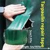 Repair Tape Strong Self-adhesive Truck Tarp for Waterproof Quick Fix Cracks Holes Durable Polyethylene Material Tarpaulin Tapes