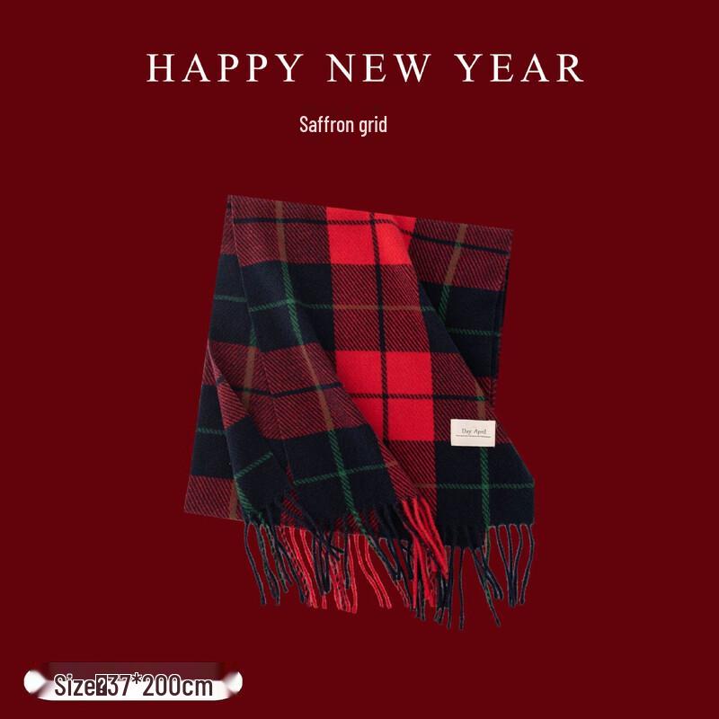 

Шарф в зимнюю клетку Three Dolphins DU