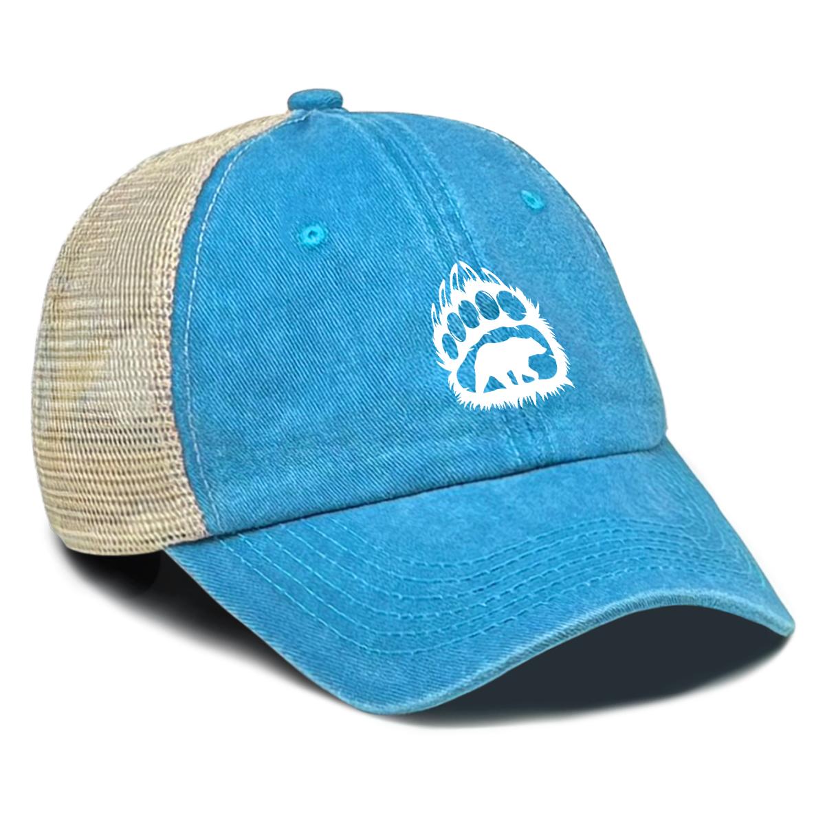 

Кепка-кепка Snapback с реалистичным принтом головы тигра, спортивная кепка с изображением животных, разноцветная регулируемая пряжка, неэластичная летняя регулируемая бейсболка as the picture синий