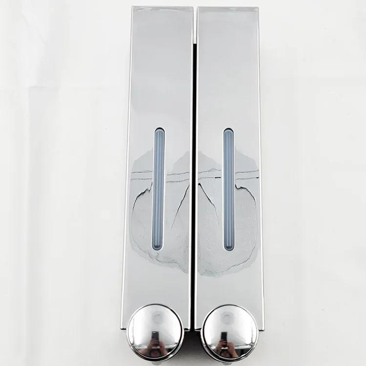Neuer Stil 420ML Hotelküche Badezimmer Manueller Wandmontierter Seifenspender Duschgel Shampoo Presstyp Flüssigseife Zubehör