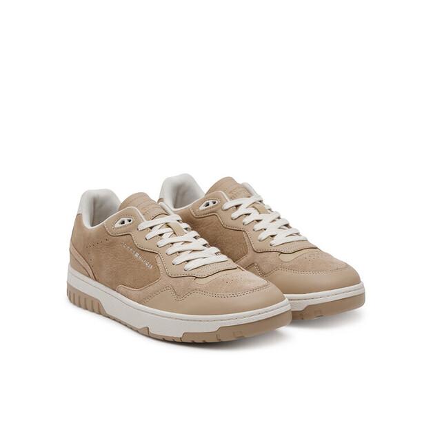 Мужские кроссовки Tommy Hilfiger Th basket better premium mix fm0fm05417 бежевые
