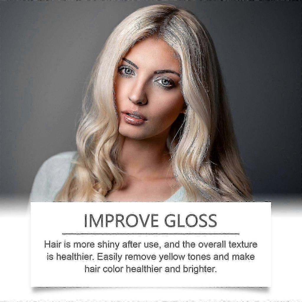 Nourishing Purple Conditioner - Long Lasting Hair Care for Soft Shine & Color Repair, 100g New Arrival S06