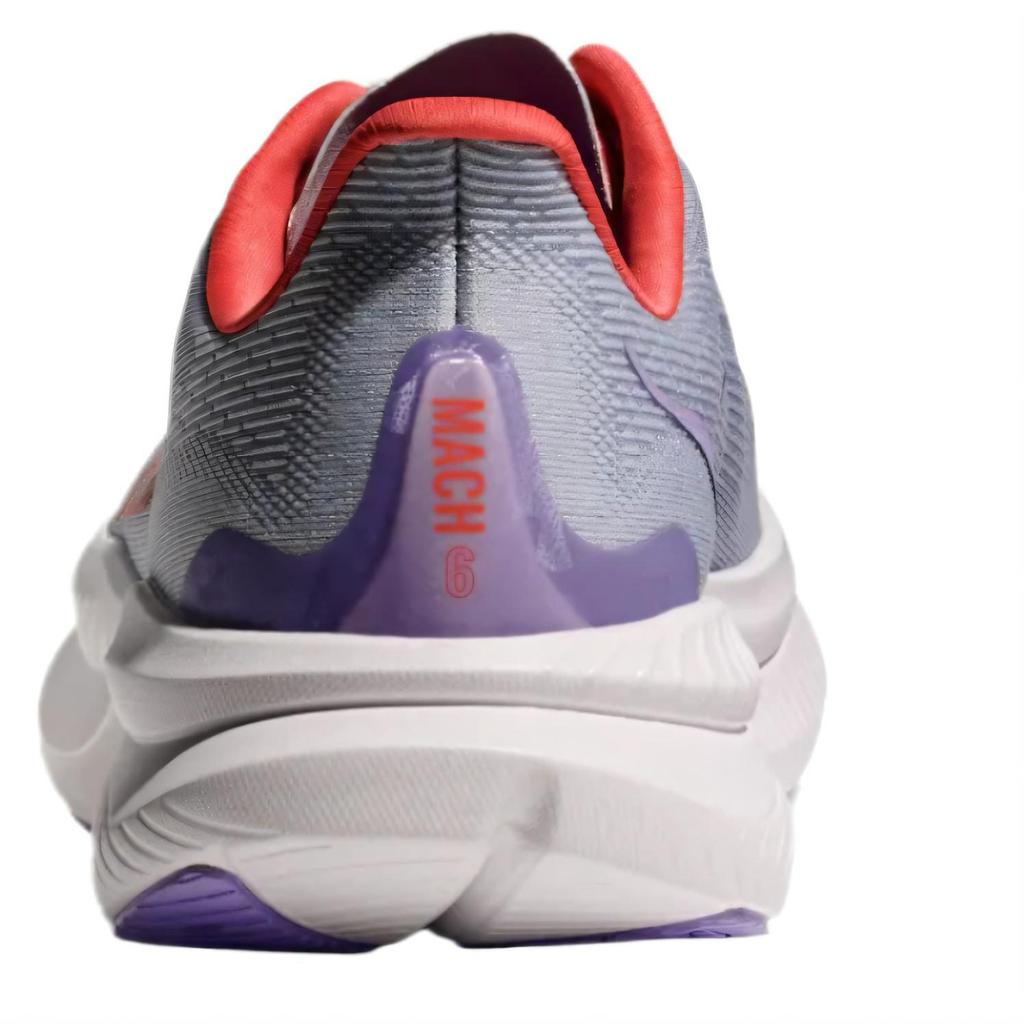 HOKA ONE ONE MACH 6 Mesh Cushioning Breathable Cushioning Breathable Low top Training Racing Running Shoes Women's Gray 1147810-PLDS