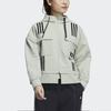 adidas Jackets Women's Green Hooded Moderate GP0629