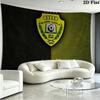 Al-Wasl F.C Wall Tapestry Aesthetic Wall Hanging Printed Fabric Blanket Decorative Tapestries for Bedroom Living Room Home Decor