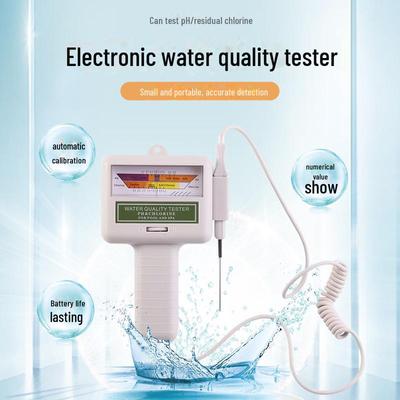 PC101 Residual Chlorine Tester & PH Meter - Water Quality & Chlorine Gas Detector