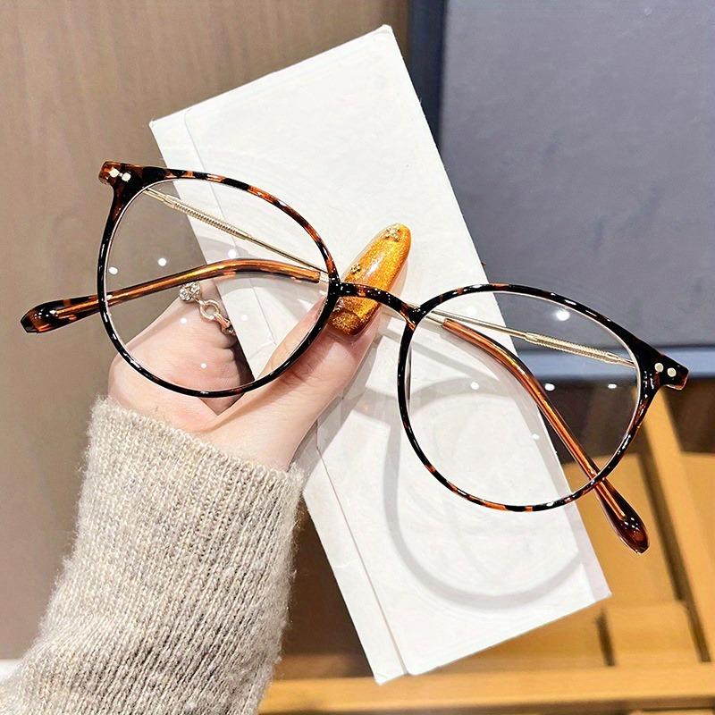 2PCS Ladies' Reading Glasses Anti Blue Light Computer Glasses Full Frame Fashion Design for Daily Wear Lightweight Frame