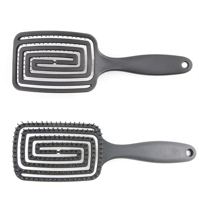 Professioneller Haarbürstenkamm mit Belüftung, antistatisch, Kopfmassagekämme, Stylingwerkzeug