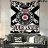 Fk Partizan Wall Hanging Printed Fabric Blanket Decorative Tapestries for Bedroom Living Room Home Decor