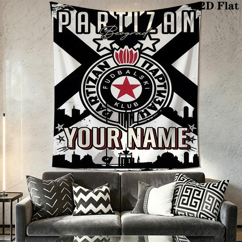 Fk Partizan Wall Hanging Printed Fabric Blanket Decorative Tapestries for Bedroom Living Room Home Decor