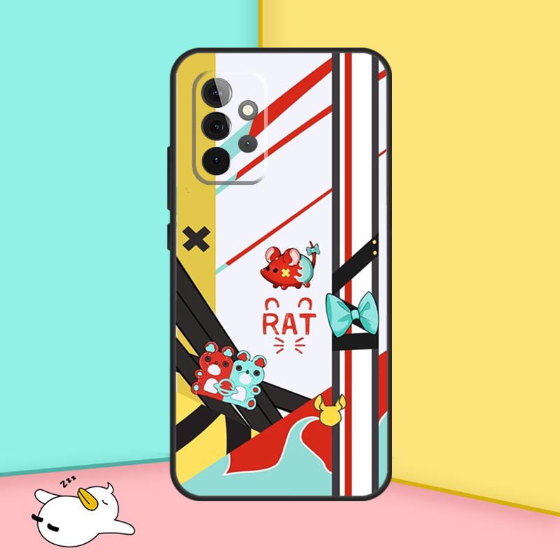 Anime Hololive Cover For Samsung Galaxy A53 A33 A13 A12 A32 A52 A14 A34 A54 A15 A25 A35 A55 A71 A51 Case