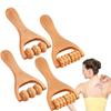 Draagbare Houten Massagerollers Reinigen de Meridianen Multifunctionele Houten Triggerpoint Roller Massagetools Massagestok
