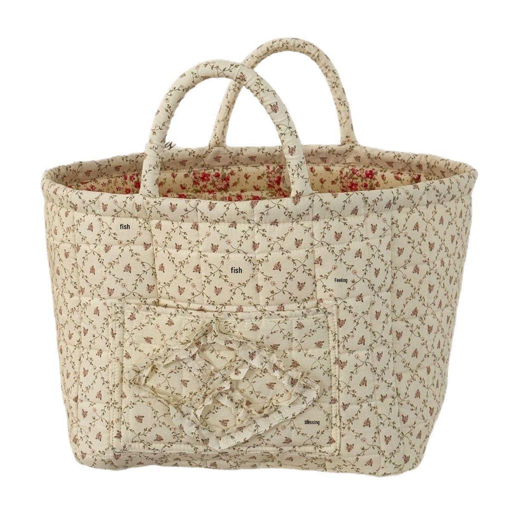 Foldable Floral Laundry Hamper: Lightweight, Portable, and Multi-use Storage Basket