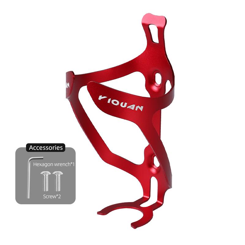Ultralight Aluminum Alloy Bike Bottle Cage Durable Road Bicycle Water Bottle Mount Universal Moutain Bike Bottle Holder