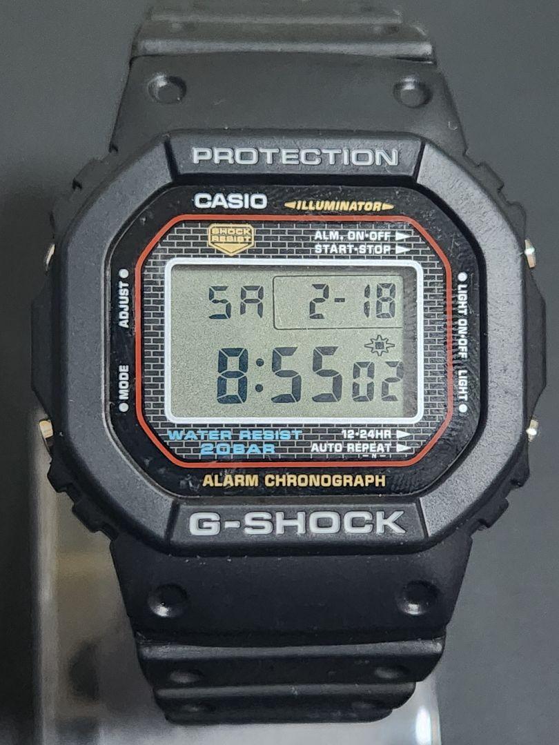 

[Б/В] CASIO G-SHOCK DW-5000-1JF Модель-перевидання Металевий корпус