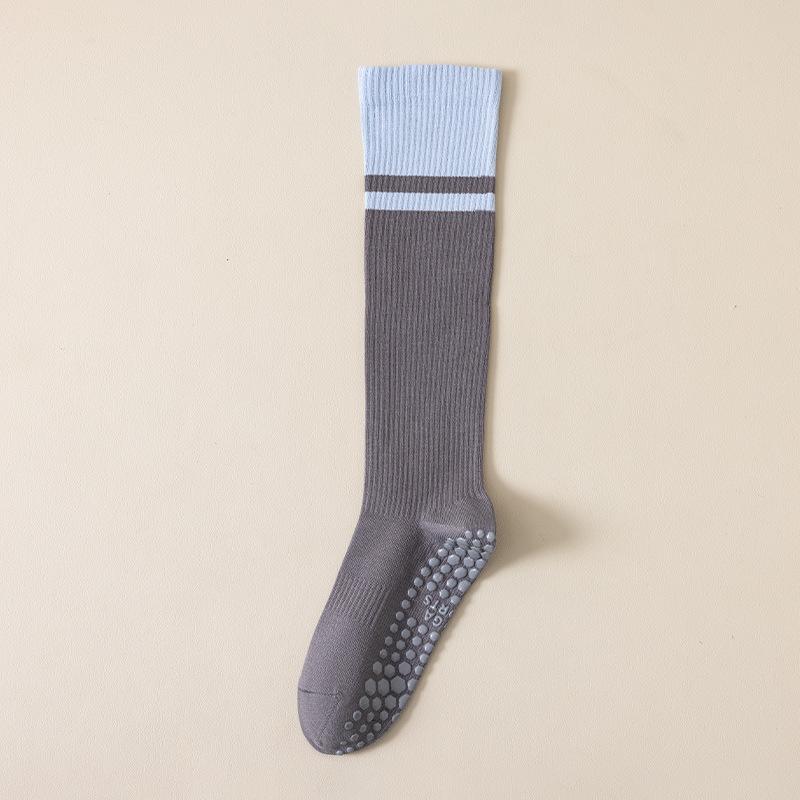 Women's Kinesiology Compression Calf Socks for Yoga, Pilates, Running, and Fitness