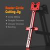 Router Milling Groove Bracket, Aluminum Alloy Router Circle Cutting Jig, Multifunctional Router Guide, Adjustable
